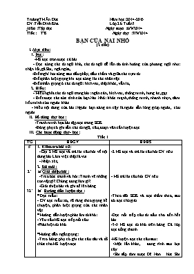 Giáo án Khối 2 - Tuần 2 - Năm học 2014-2015